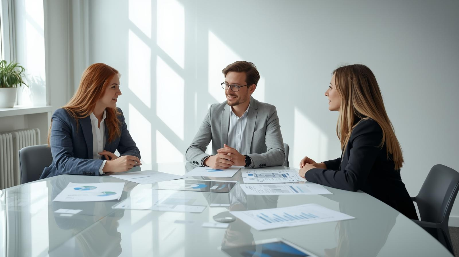 Échange sur les enjeux de la protection sociale en entreprise (santé et prévoyance).